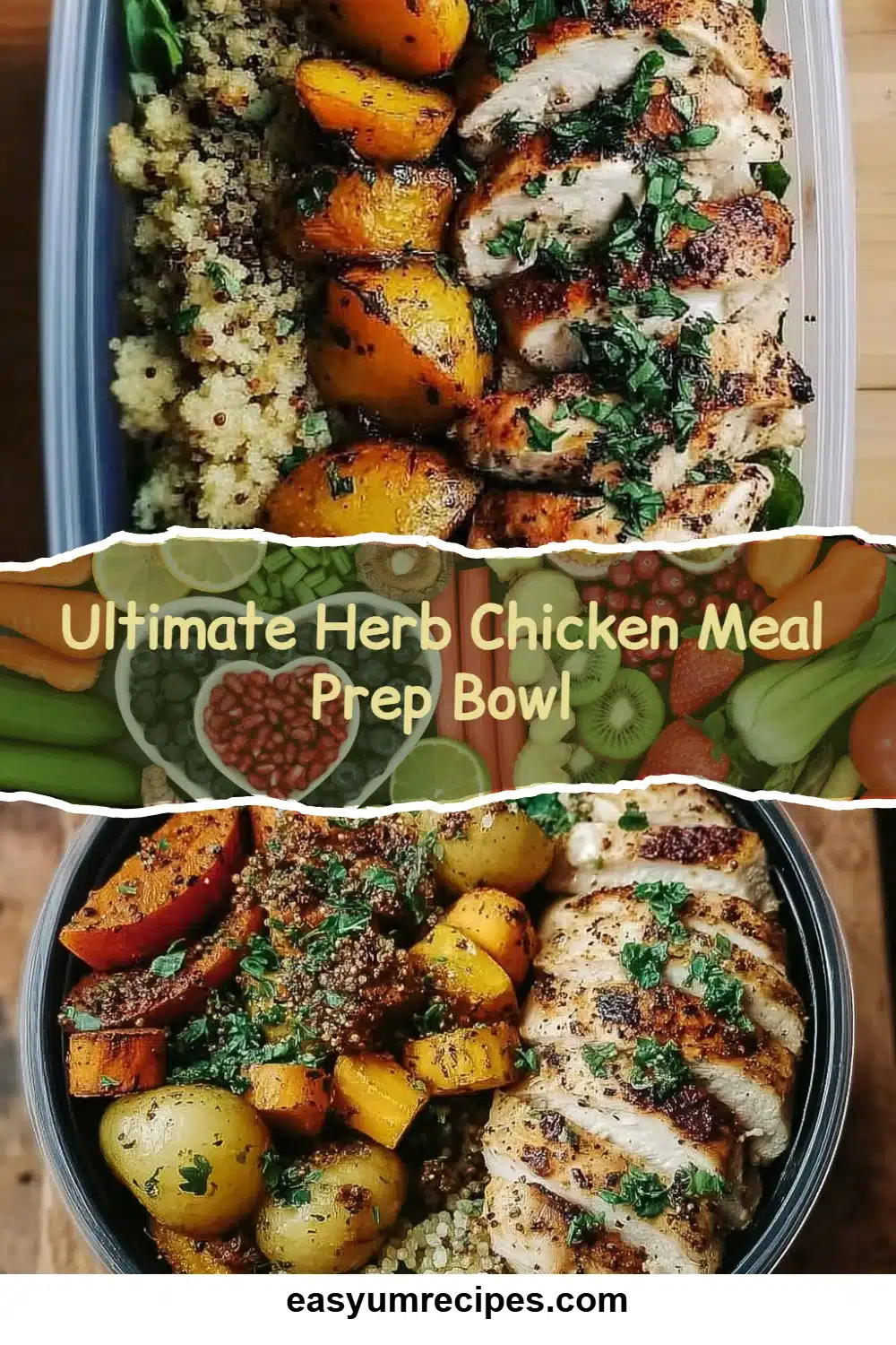 Ultimate Herb Chicken Meal Prep Bowl